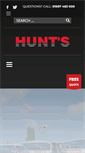 Mobile Screenshot of hunts-coaches.co.uk